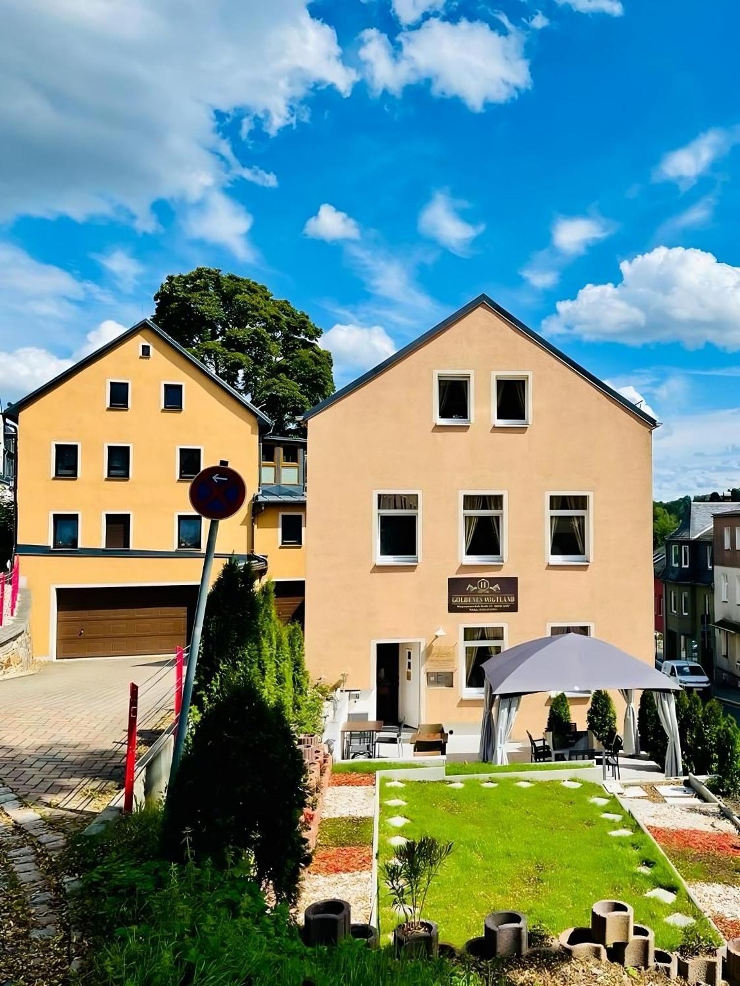 Pension Goldenes Vogtland Adorf エクステリア 写真